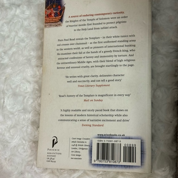 The Templars Book by Piers Paul Read - Picture 3 of 3